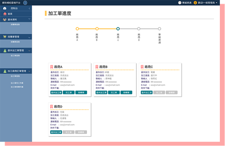 打卡App畫面
